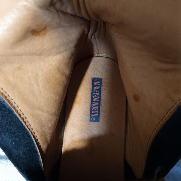 Harley Davidson women's high boots  #82015 used Sz. 7.5m - Picture 11 of 11